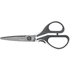 Wedo stainless steel scissors Titan Cut, non-stick coating, ergonomic handles, 17.5 cm