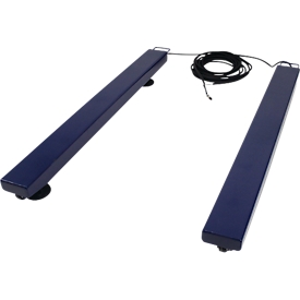 Weegbalk Adam AELP-1000, weegbereik 200 g-1000 kg, met wielen en handgrepen, B 120 x D 1330 x H 85 mm, staal, blauw