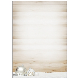 Weihnachts-Motivpapier "Cozy Christmas", 90g Feinpapier, FSC Mix Credit, Inkjet- & Laserdrucker, 100 Blatt, DIN A4