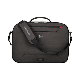 Wenger MX Commute sac pour ordinateur portable, 20 l, pour ordinateurs portables jusqu'à 16", compartiment pour tablette, peut être utilisé comme sac à dos, l 170 x l 440 x h 330 mm, polyester, gris