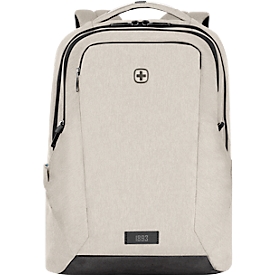 Wenger MX Professional laptoprugzak, 21 l, voor laptops tot 16" &amp; tablets tot 10", laptop- en tabletcompartiment, L 210 x B 330 x H 450 mm, polyester, zand