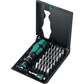 Wera Bit-Set KK 71, Aufbew. Kunststoffbox, 32-teilig, B 115 x T 160´ x H 40 mm