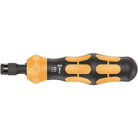 WERA Handgriff Kraftform Plus 921, mit Schlagkappe, für Schlagschraubfunktion, L 163,5 mm, Außensechskant 1/4"