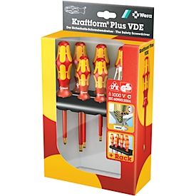 WERA screwdriver 7 pieces with PH 1/2