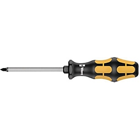 WERA Screwdriver 917 SPH, PH 2, blade l. 100 mm, hexagon, impact cap, alloyed tool steel