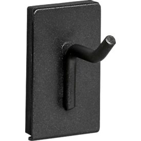 Werkzeughalter WFI, magnetisch, 1 Haken, Ø 5 x L 38 mm, Stahl, schwarz, 2 Stück