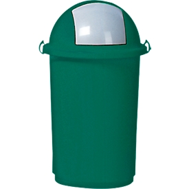 Wertstoffsammler, Kunststoff, grün