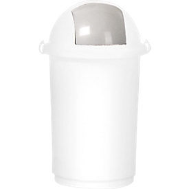 Wertstoffsammler,  Kunststoff, weiß