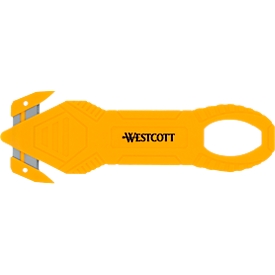 WESTCOTT Sicherheitsmesser, verdeckte Klinge, Organge