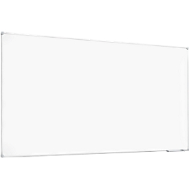 Whiteboard 2000 MAULpro, weiß kunststoffbeschichtet, Rahmen alusilber, 1200 x 2400 mm