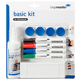 Whiteboard-BASIC-Set Legamaster 7-125100, Marker, Wischer, Reiniger, Magnet, 10-teilig