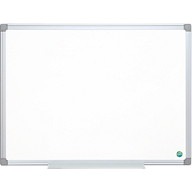Whiteboard EARTH-IT, geëmailleerd, aluminium frame, 600 x 450 mm
