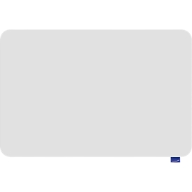 Whiteboard Legamaster Essence, for wall mounting in landscape format, W 900 x H 600 mm, white enameled steel, magnetic, incl. mounting material