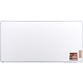 Whiteboard Legamaster PREMIUM PLUS, Höhe 900 mm, Breite 1800 mm, mit Ablageschale/2 Markern/Tafellöscher/Markerhalter/Magnet