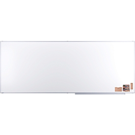 Whiteboard Legamaster PROFESSIONAL, Höhe 1200 mm, Breite 3000 mm, mit umfangreichem Zubehör