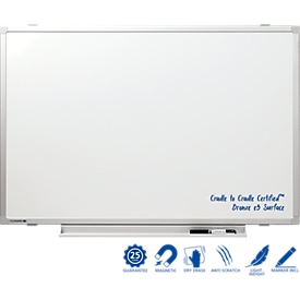 Whiteboard Legamaster PROFESSIONAL, Höhe 750 mm, Breite 1000 mm