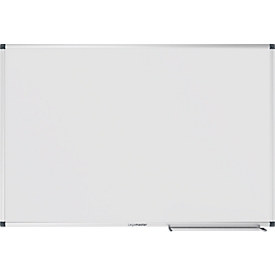 Whiteboard Legamaster UNITE, magnetisch, markeerblad, B 900 x D 12,6 x H 600 mm, gelakt staal, wit