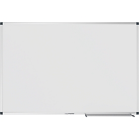 Whiteboard Legamaster UNITE, magnetisch, Markerablage, B 900 x T 12,6 x H 600 mm, lackierter Stahl, weiss