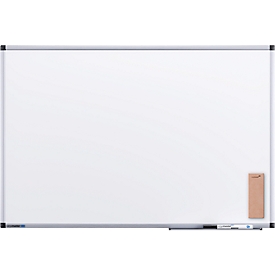 Whiteboard Legamaster UNITE, magnetisch, mit Markerablage/Marker/Tafellöscher, B 900 x T 12,6 x H 600 mm, lackierter Stahl, weiß
