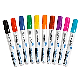 Whiteboard marker TZ1, for flipcharts and whiteboards, 10 pcs., assorted colours