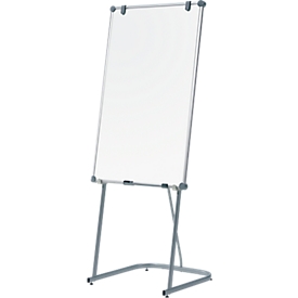 Whiteboard MAULpro, mobiel, in hoogte verstelbaar, met gratis starterkit-set, 120x75 cm