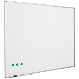 Whiteboard SMIT VISUAL Softline, emailliert, Breite 450 mm, Höhe 300 mm