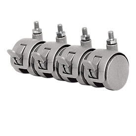 Wielenset voor scheidingswand Metropol