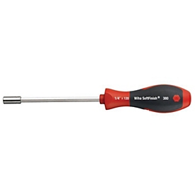 WIHA Magazin-Bithalter 3809 01-01, 9-tlg, Schlitz/PH/PZD/Sternprofil, mit Bit-Magazin, SoftFinish®-Griff, Länge 243 mm