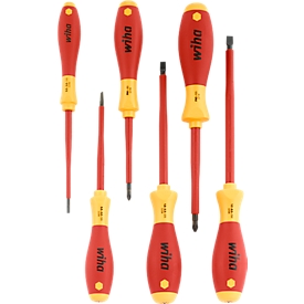 WIHA schroevendraaiers, 6-delig, VDE SoftFinish