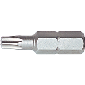 WIHA star profile bit, 1/4 inch drive, shape C 6.3, T 7, L 25 mm