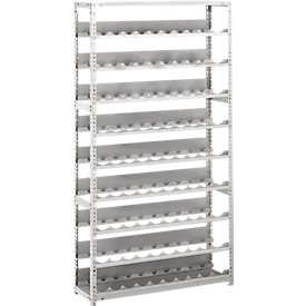 Wijnflessenrek, schroefsysteem, 9 inzetstukken