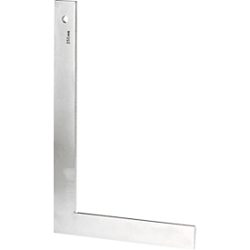 Winkelhaak 200 x 130 mm, verzinkt, vlakke hoek zonder stop