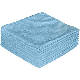 WIPEX microfibre cloth Economy, size 400 x 400 mm, 20 pieces