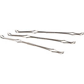 Wire hold down clamp, for all binder books, 10 pieces