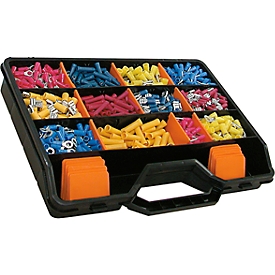 Wire terminals in multi-purpose case 600 pieces
