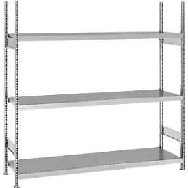 Estantería WR 3000, módulo básico, ancho 1994 x fondo 400 x alto 2278 mm