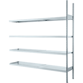 WR 3000 heavy-duty shelving, additional module, depth 400 mm, inside body width 1994 mm