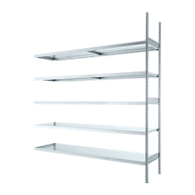 WR 3000 heavy-duty shelving, additional module, depth 400 mm, inside body width 1994 mm