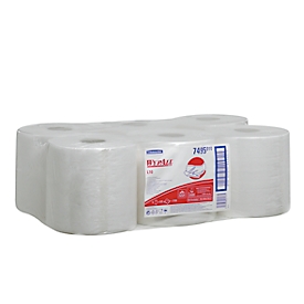 WYPALL* L10 EXTRA wipers centrefeed RCS, made of Airflex material, 3150 sheets, 1 ply, white