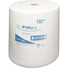 WYPALL* toallitas L-30 ULTRA rollo, de material Airflex, 1000 hojas, 3 capas, blanco