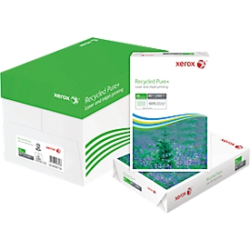 Xerox kopieerpapier Recycled Pure+, DIN A4, gramsgewicht 80 g/m², CIE 135 / ISO 100, 2500 vellen