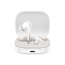Xiaomi Redmi Buds 6 - True Wireless-Kopfhörer mit Mikrofon - im Ohr - Bluetooth - aktive Rauschunterdrückung - wolkenweiß