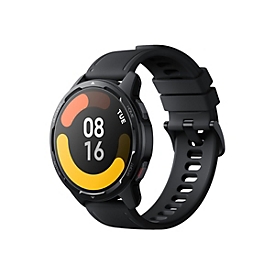 Xiaomi Watch S1 Active - Space Black - intelligente Uhr mit Riemen - TPU - schwarz - Handgelenkgröße: 160-220 mm