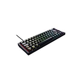 Xtrfy CHERRY K5V2 - Tastatur - 65% - compact TKL - hintergrundbeleuchtet - USB - AZERTY - Französisch - Tastenschalter: CHERRY MX2A Red (austauschbar im laufenden Betrieb)