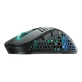 Xtrfy M4 RGB - Maus - ergonomisch - optisch - kabellos - 2.4 GHz