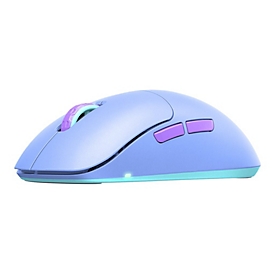 Xtrfy M8 - Maus - optisch - 5 Tasten - kabellos - 2.4 GHz - kabelloser Empfänger (USB)