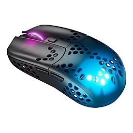 Xtrfy MZ1 - Maus - ergonomisch - optisch - kabellos - 2.4 GHz - kabelloser Empfänger (USB)