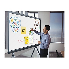 Yealink MeetingBoard - 218 cm (86") Diagonalklasse LCD-Display mit LED-Hintergrundbeleuchtung - interaktiv - mit integriertes, interaktives Whiteboard, Touchscreen (Multi-Touch), 4K-Kamera und 16 Mikrofon-Array - 4K UHD (2160p) 3840 x 2160 - direk...