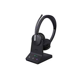 Yealink WH64 Dual - Headset - On-Ear - DECT / Bluetooth - kabellos - optimiert für UC