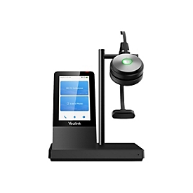 Yealink WH66 Mono Teams - Sans fil - Bureau/Centre d'appels - 20 - 20000 Hz - 478 g - Systèmes de conférences audio personnelle - Noir